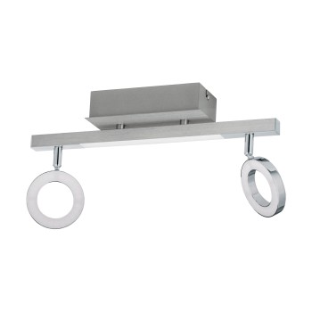 Plafoniera LED LED CARDILLIO 1 aluminium/crom Eglo 96179, 38.5x8.5 cm, 3.2W