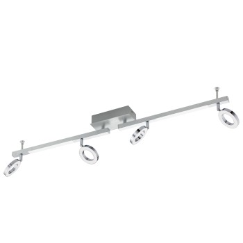 Plafoniera LED LED CARDILLIO 1 aluminium/crom Eglo 96182, 98.5x8.5 cm, 3.2W