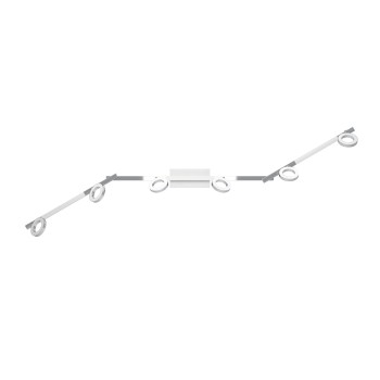 Plafoniera LED LED CARDILLIO 1 aluminium/crom Eglo 96183, 158.5x8.5 cm, 3.2W