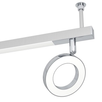 Plafoniera LED LED CARDILLIO 1 aluminium/crom Eglo 96183, 158.5x8.5 cm, 3.2W