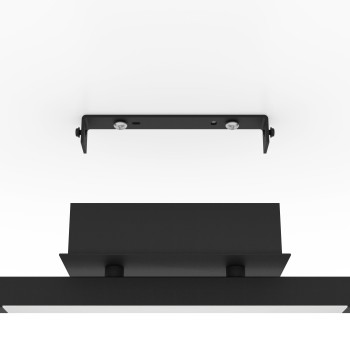 Plafoniera LED LED CARDILLIO 2 negru Eglo 900514, 38.5x8.5 cm, 3.2W