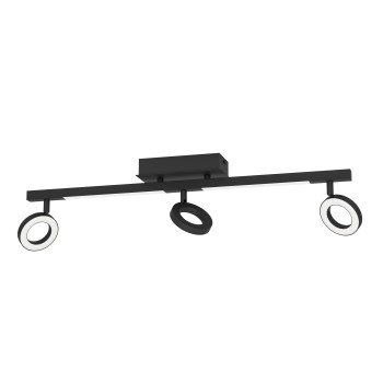 Plafoniera LED LED CARDILLIO 2 negru Eglo 900515, 68.5x8.5 cm, 3.2W