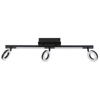 Plafoniera LED LED CARDILLIO 2 negru Eglo 900515, 68.5x8.5 cm, 3.2W