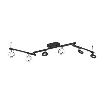Plafoniera LED LED CARDILLIO 1 negru Eglo 900839, 158.5x8.5 cm, 3.2W