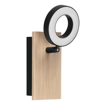 Plafoniera LED LED RIELVES maro/negru Eglo 901202, L7 cm, 4.2W