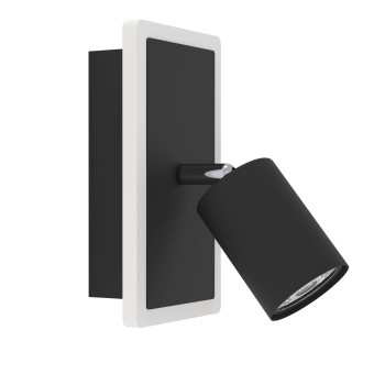 Plafoniera LED LED RIMBOCCHI 1 negru Eglo 901634, 18x10 cm, 7W