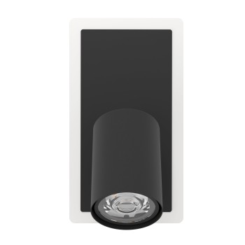 Plafoniera LED LED RIMBOCCHI 1 negru Eglo 901634, 18x10 cm, 7W