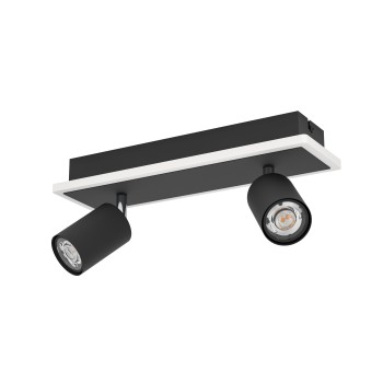 Plafoniera LED LED RIMBOCCHI 1 negru Eglo 901635, 34x10 cm, 12W