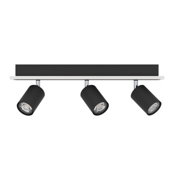 Plafoniera LED LED RIMBOCCHI 1 negru Eglo 901636, 46x10 cm, 20W