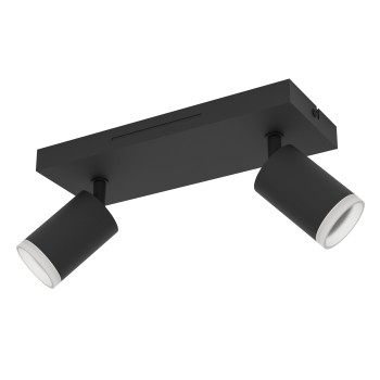 Plafoniera LED LED MELITELLO-Z negru Eglo 901941, 25x10.5 cm, 3.7W