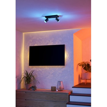Plafoniera LED LED MELITELLO-Z negru Eglo 901941, 25x10.5 cm, 3.7W