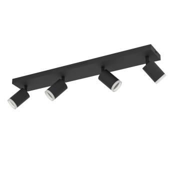 Plafoniera LED LED MELITELLO-Z negru Eglo 901942, 68x10.5 cm, 3.7W