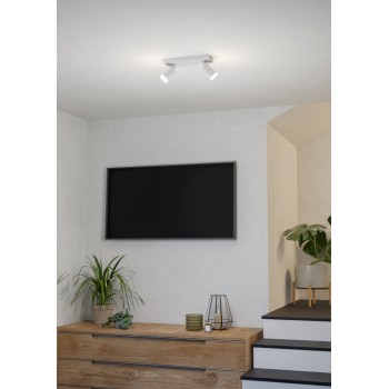 Plafoniera LED LED MELITELLO-Z alb Eglo 901943, 25x10.5 cm, 3.7W