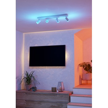 Plafoniera LED LED MELITELLO-Z alb Eglo 901944, 68x10.5 cm, 3.7W
