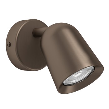 Plafoniera CAMALDOLI dark bronze Eglo 901948, L8.5 cm, 1xGU10