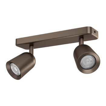 Plafoniera CAMALDOLI dark bronze Eglo 901949, 30x4.5 cm, 2xGU10