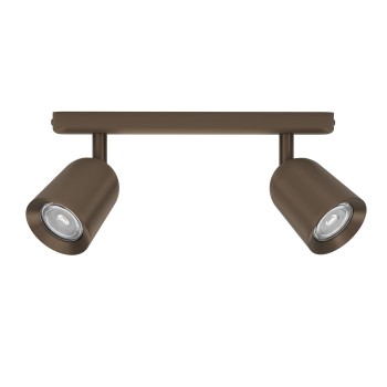 Plafoniera CAMALDOLI dark bronze Eglo 901949, 30x4.5 cm, 2xGU10