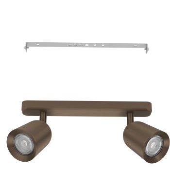 Plafoniera CAMALDOLI dark bronze Eglo 901949, 30x4.5 cm, 2xGU10