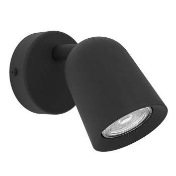 Plafoniera CAMALDOLI negru Eglo 901952, L8.5 cm, 1xGU10