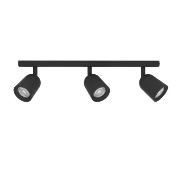Plafoniera CAMALDOLI negru Eglo 901954, 52x4.5 cm, 3xGU10