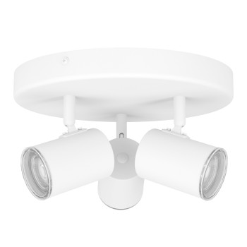 Plafoniera CONSUMA 1 alb Eglo 901962, D25 cm, 3xGU10