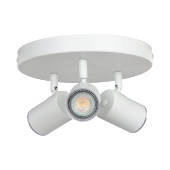 Plafoniera CONSUMA 1 alb Eglo 901962, D25 cm, 3xGU10