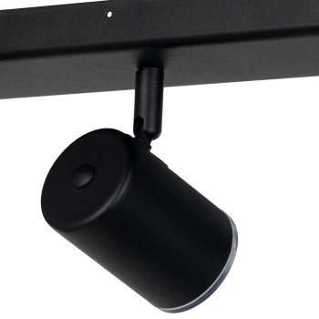 Plafoniera CONSUMA 1 negru Eglo 901966, 40x8 cm, 3xGU10
