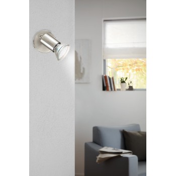 Aplica de perete tip spot BUZZ-LED Eglo 92595, 1xGU10