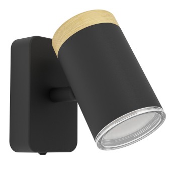 Aplica de perete tip spot CONSUMA Eglo 300001, 1xGU10