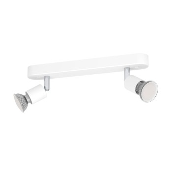 Plafoniera STECCI-E alb Eglo 74004, 30x4.5 cm, 2xGU10