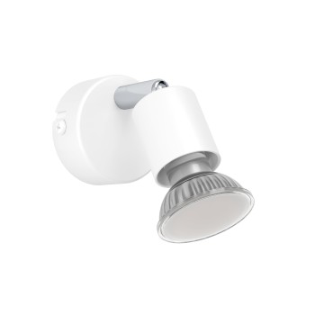 Aplica de perte STECCI-E alb Eglo 74003, D6 cm, 1xGU10