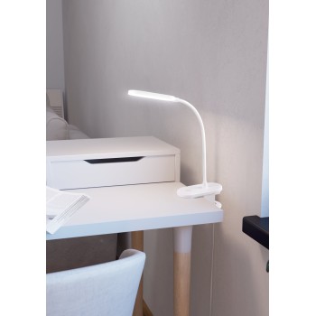 Lampa de birou cu clema LED RAIZAL Eglo 75595, 1.7W