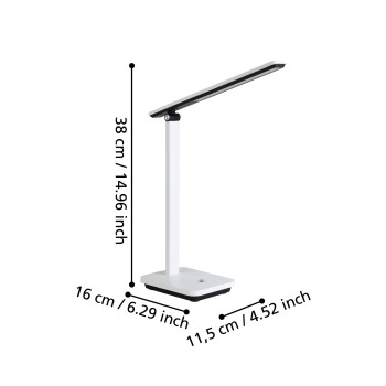 Lampa de birou LED INIESTA Eglo 900956, 3.6W