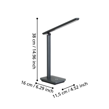 Lampa de birou LED INIESTA Eglo 900957, 3.6W