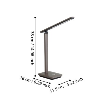 Lampa de birou LED INIESTA Eglo 900958, 3.6W