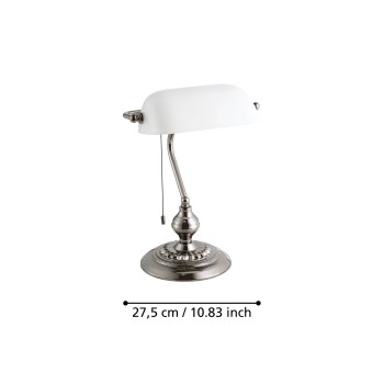 Lampa de birou BANKER Eglo 901019, 1xE27
