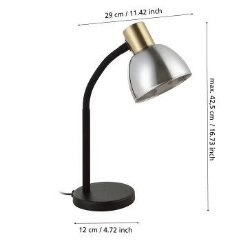Lampa de birou MACERE Eglo 901062, 1xE14