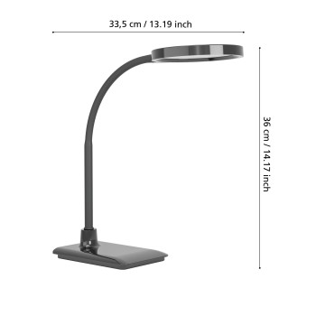 Lampa de birou LED LAURO Eglo 902175, 5.5W