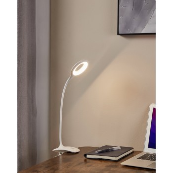 Lampa de birou cu clema LED CABADO Eglo 902372, 3.2W
