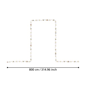 Banda LED FLEXIBLE STRIPE Eglo 99719, 5.4W