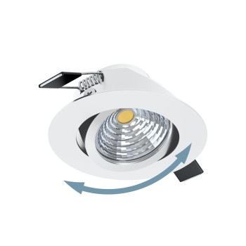 Set 3 spoturi incastrate LED SALICETO Eglo 33391, D8.8 cm, 3x6W