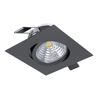 Spot incastrat LED SALICETO Eglo 33394, 8.8x8.8 cm, 6W