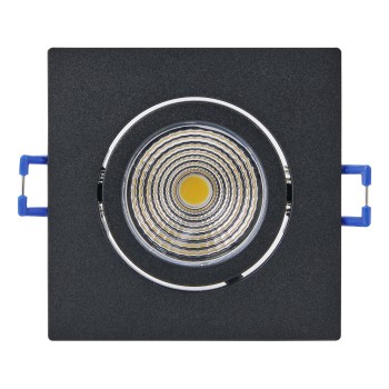 Spot incastrat LED SALICETO Eglo 33394, 8.8x8.8 cm, 6W