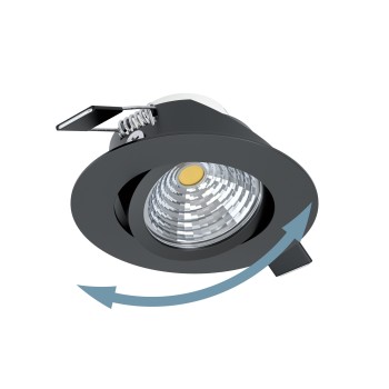 Spot incastrat LED SALICETO Eglo 33997, D8.8 cm, 6W