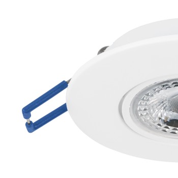 Set 3 spoturi incastrate LED ZUJAR Eglo 75763, D9 cm, 3x3.4W
