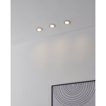 Set 3 spoturi incastrate LED PINEDA Eglo 95822, D7.8 cm, 3x4.9W