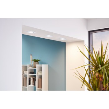Set 3 spoturi incastrate LED PINEDA Eglo 95844, 8.4x8.4 cm, 3x4.9W