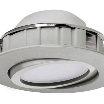 Set 3 spoturi incastrate LED PINEDA Eglo 95853, D8.4 cm, 3x4.9W