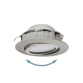 Set 3 spoturi incastrate LED PINEDA Eglo 95853, D8.4 cm, 3x4.9W