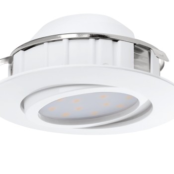 Set 3 spoturi incastrate LED PINEDA Eglo 95857, D8.4 cm, 3x5.5W